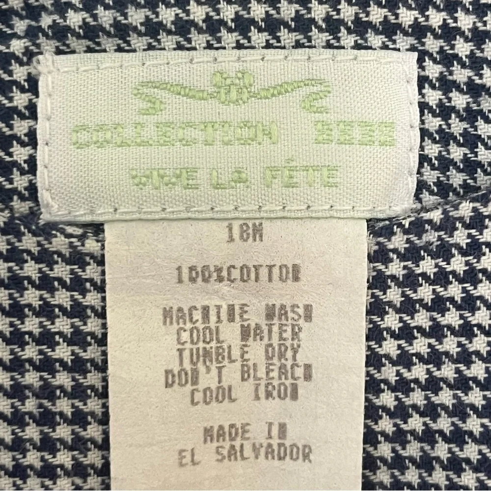 Collection Bebe Vive La FeteScottie Dog Romper Size 18m